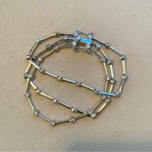 New sterling silver 925 bracelet with CZ.